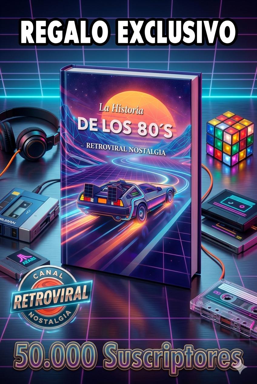 La Historia de los 80s — Libro exclusivo de Retroviral Nostalgia por 50.000 suscriptores